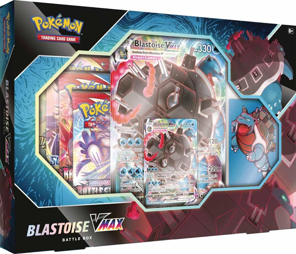 Pokémon TCG: Venusaur/Blastoise VMAX Battle Box