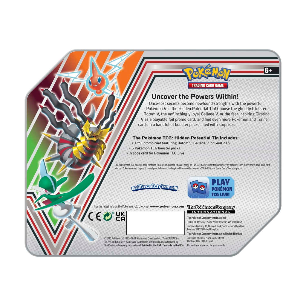 Pokemon TCG: Hidden Potential Tin - Rotom V - 2