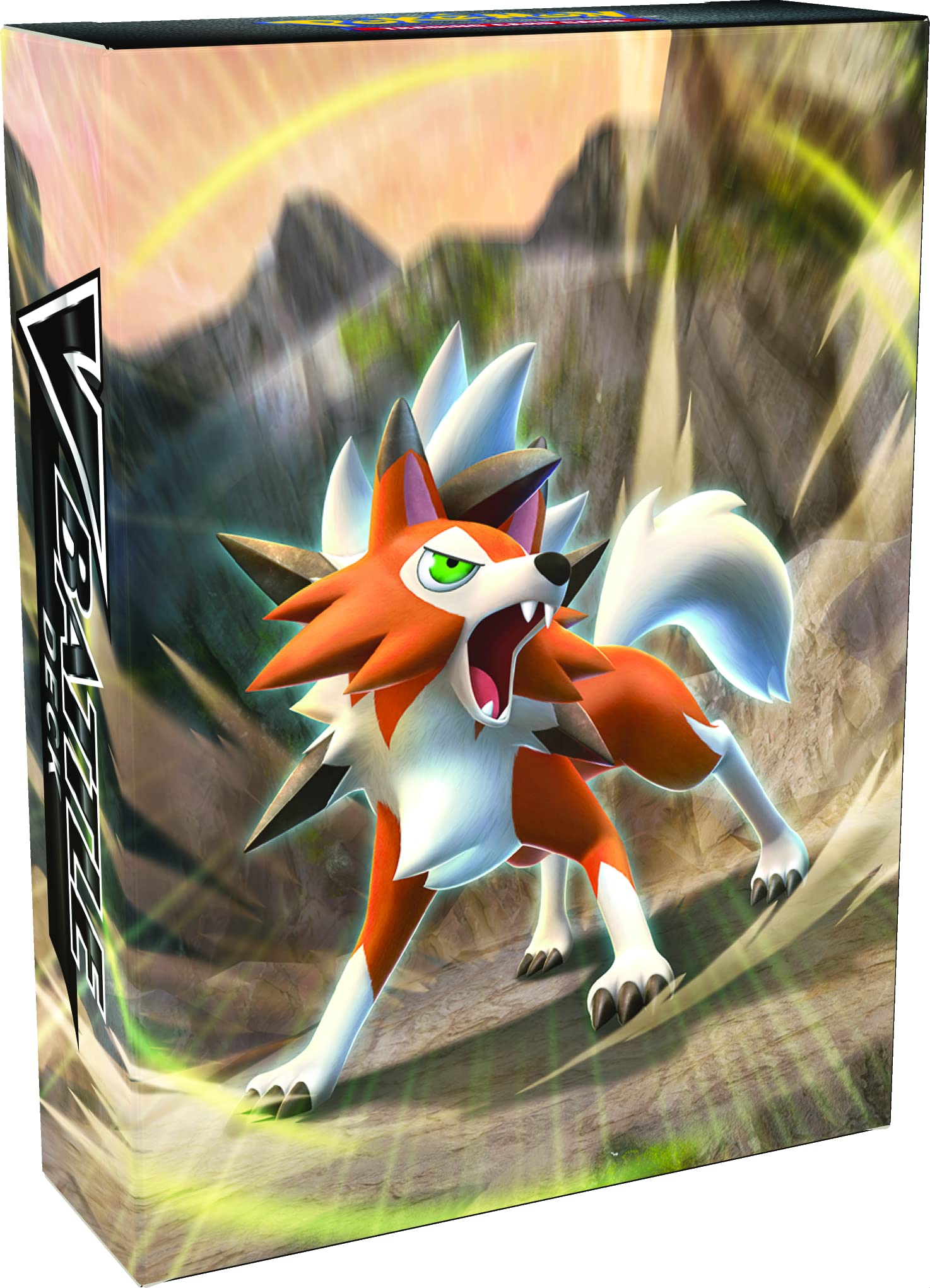 The Pokémon Company Int. Inc. | Pokemon TCG: Lycanroc V Battle Deck | Card Game | Ages 6+ | 2 Players | 10 Minutes Playing Time - 3