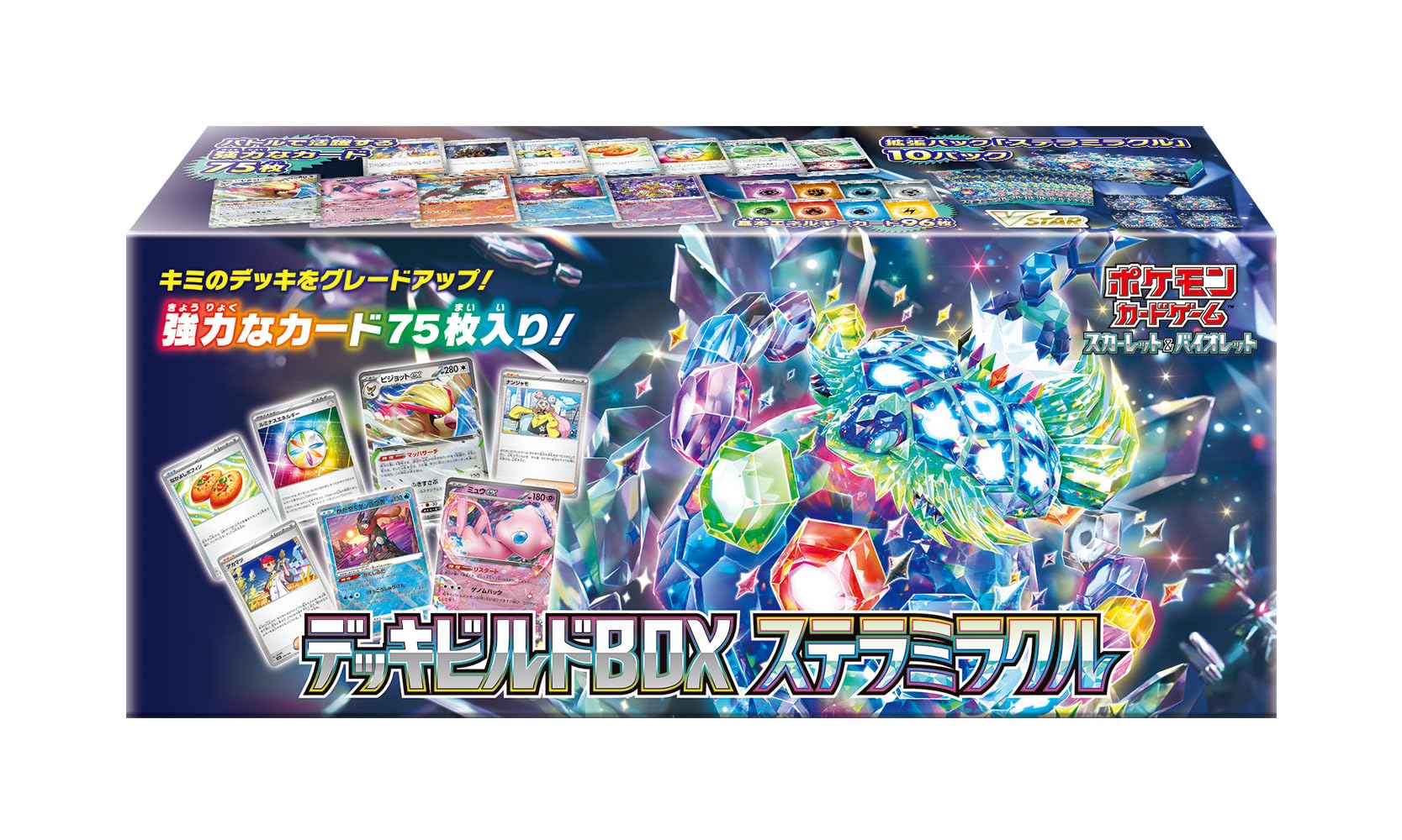 Pokémon Card Game Scarlet & Violet Deck Build Box Stella Miracle (Japanese Version)