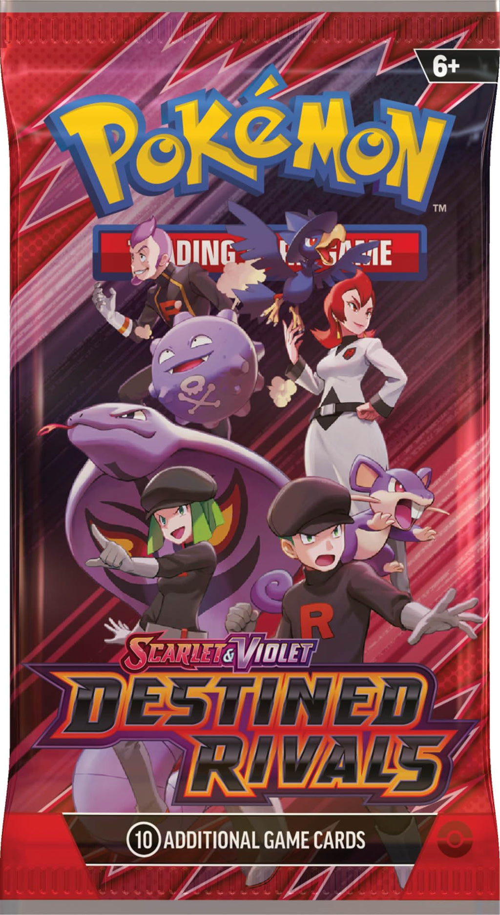 Pokemon TCG: Scarlet & Violet - Destined Rivals Booster Display Box - 36 Packs - 4