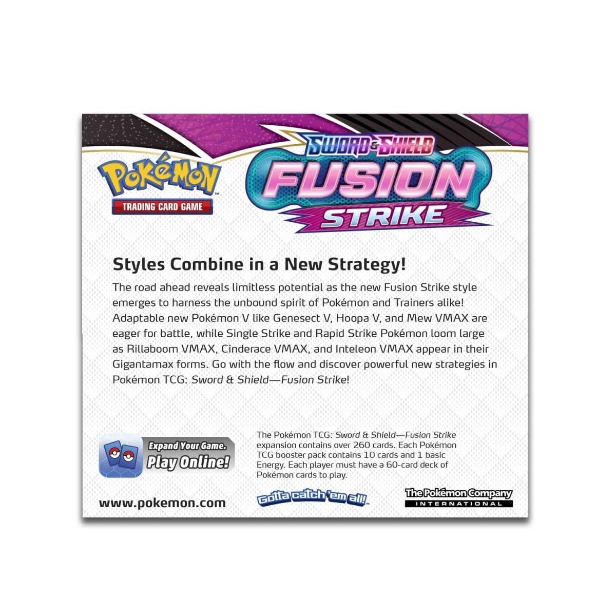 Pokemon TCG: Sword & Shield Fusion Strike 4 Booster Packs - 2