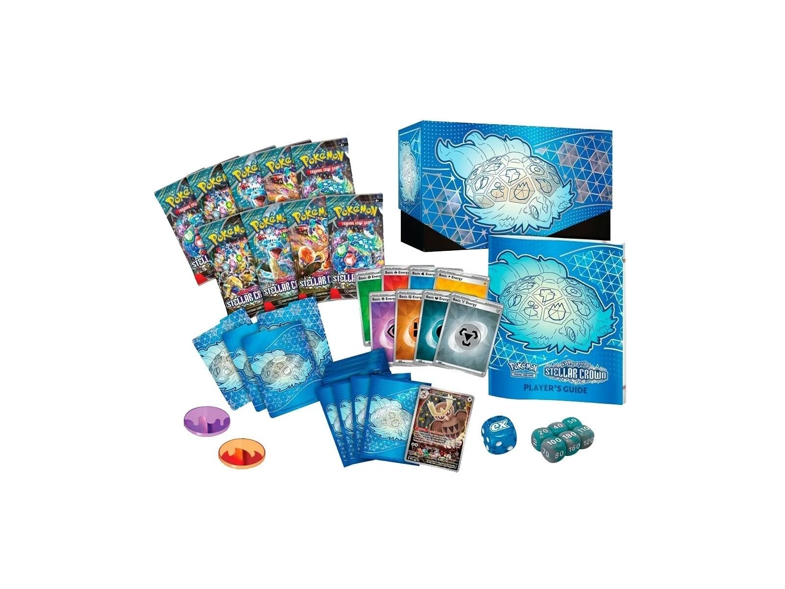 BANDAI PC50553 Pokémon TCG: SV07 Elite Trainer Box, Multicolor, Collectible Cards for Anime Lovers, Spanish Version - 2