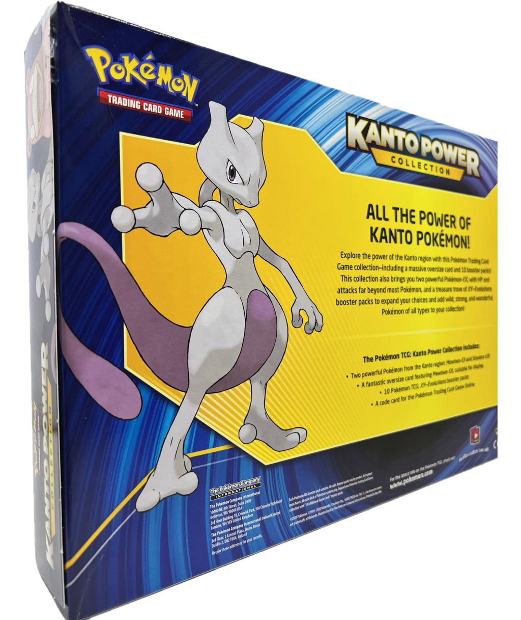 Pokemon TCG: Mewtwo-EX Slowbro-EX Kanto Power Premium Collection, 10 XY Evolutions Booster Packs - 3