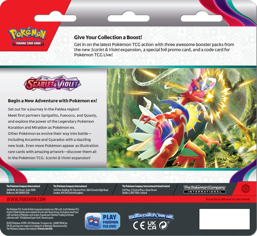 Pokemon TCG: Scarlet & Violet 3Pk - Arcanine - 2