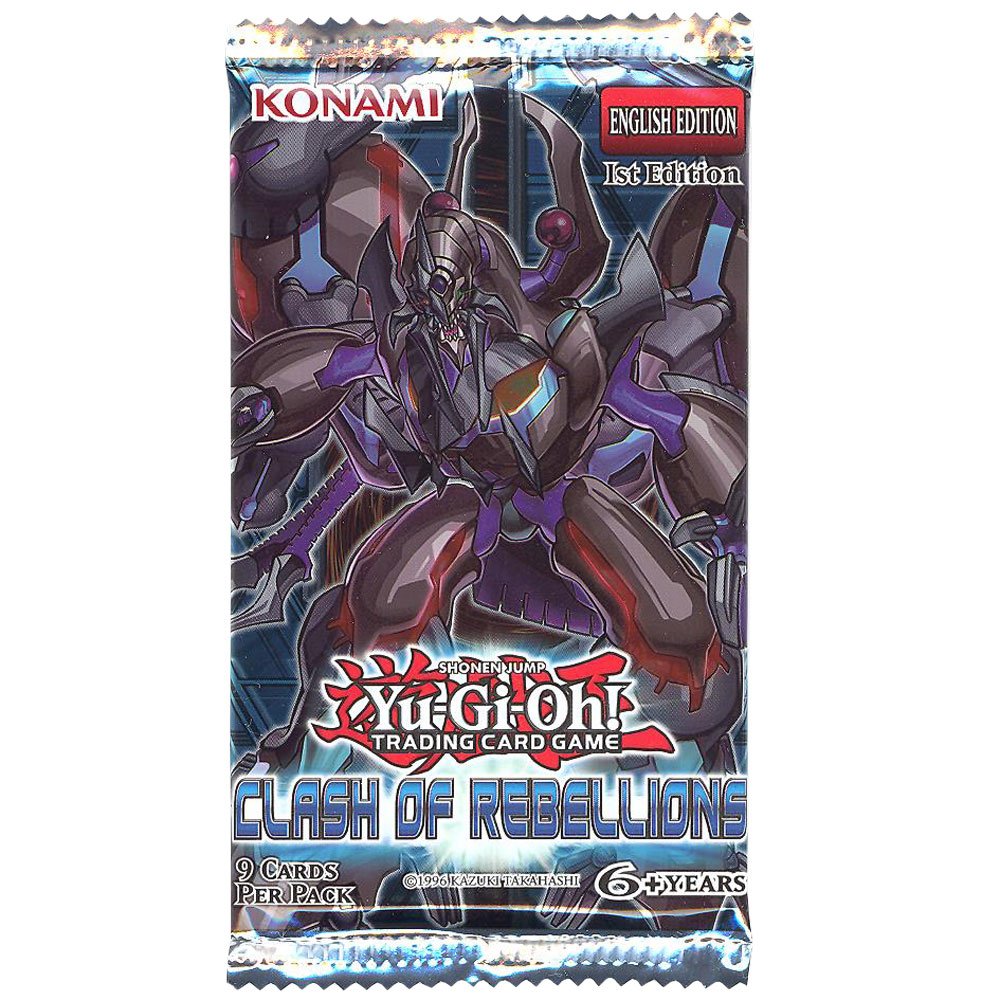 Konami YuGiOh Clash of Rebellions Booster Pack