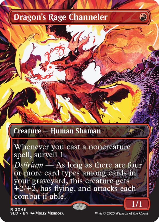 Magic the Gathering Secret Lair Everything is On Fire (Foil) - 6