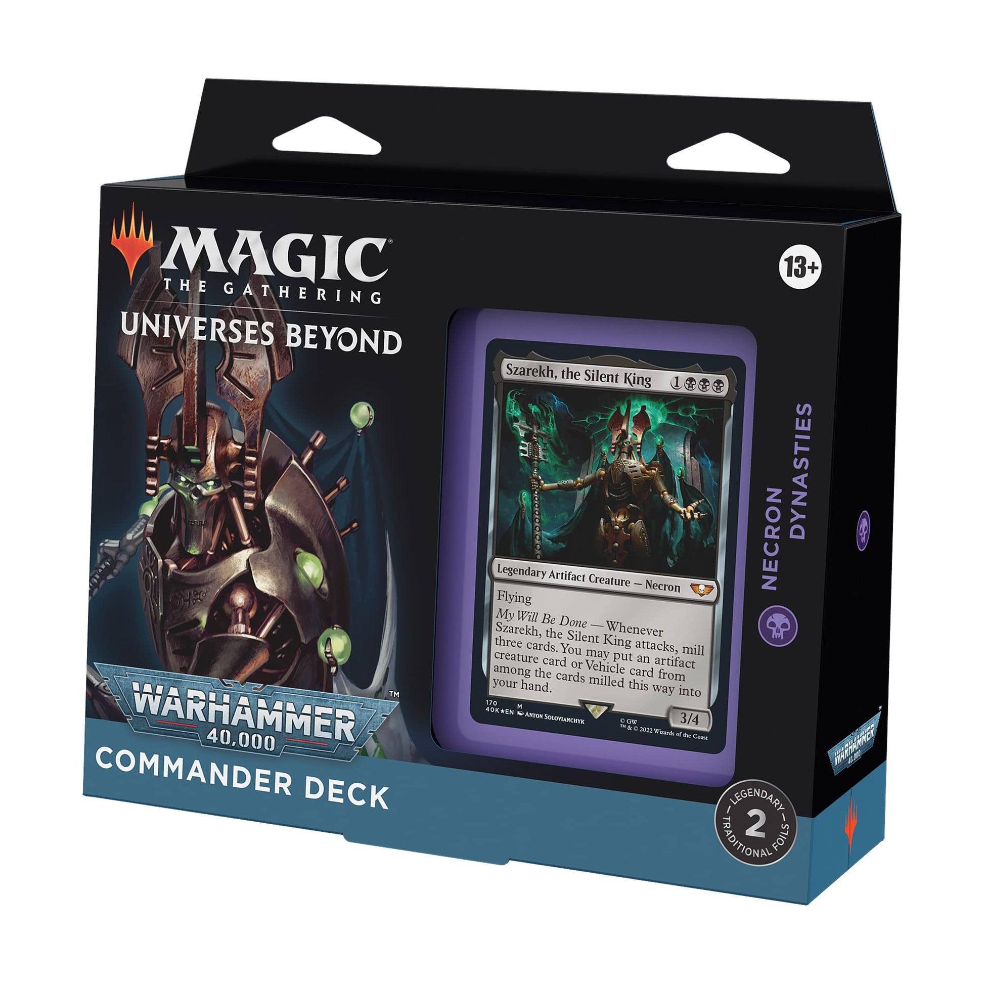 Magic: The Gathering Universes Beyond: Warhammer 40,000 Commander Deck – Necron Dynasties - 6