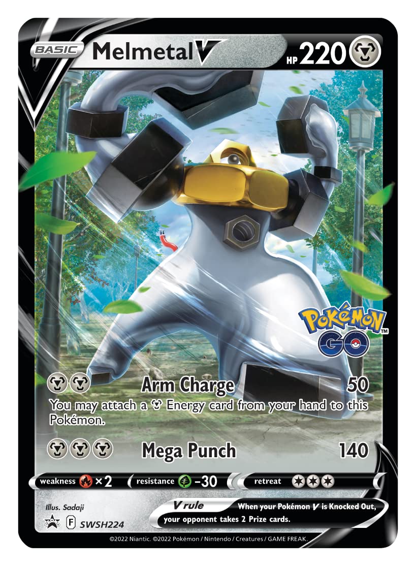 Pokémon TCG: Pokémon GO Melmetal V Battle Deck (60 Cards, Ready to Play) - 4
