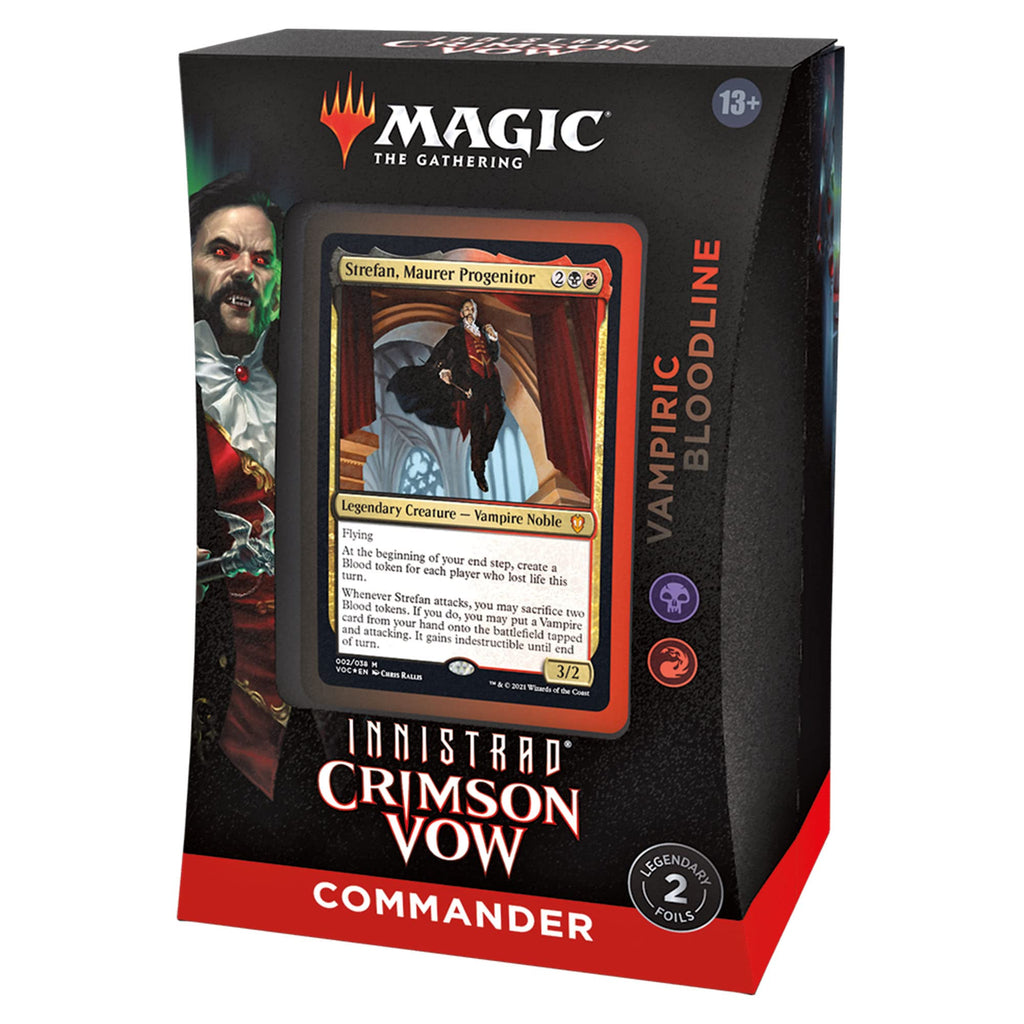 Magic: The Gathering Innistrad: Crimson Vow Commander Deck – Vampiric Bloodline (Black-Red) - 6
