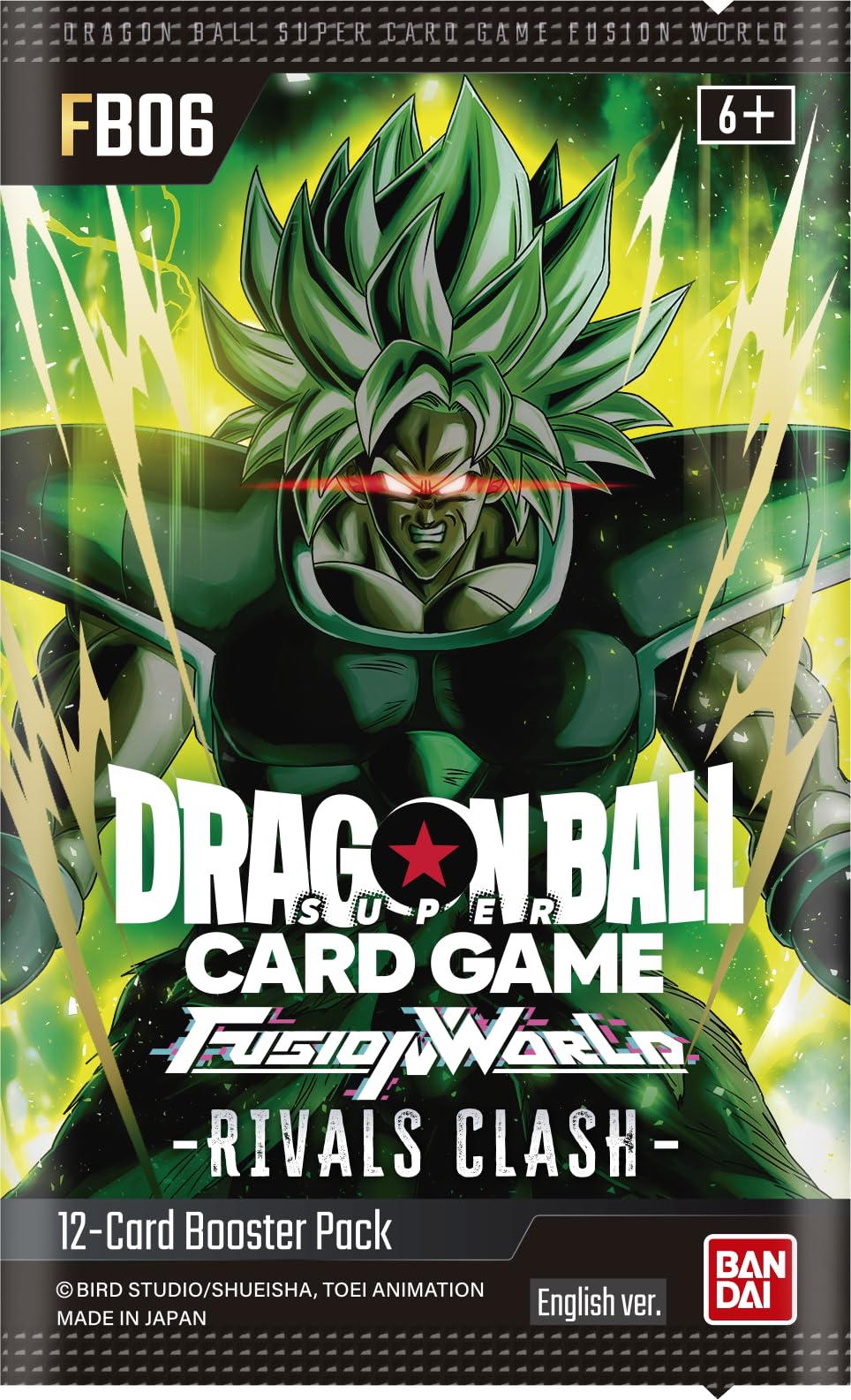 Dragon Ball Super TCG: Fusion World 06 Rivals Clash Booster Box (FB06) - 24 Packs - 2