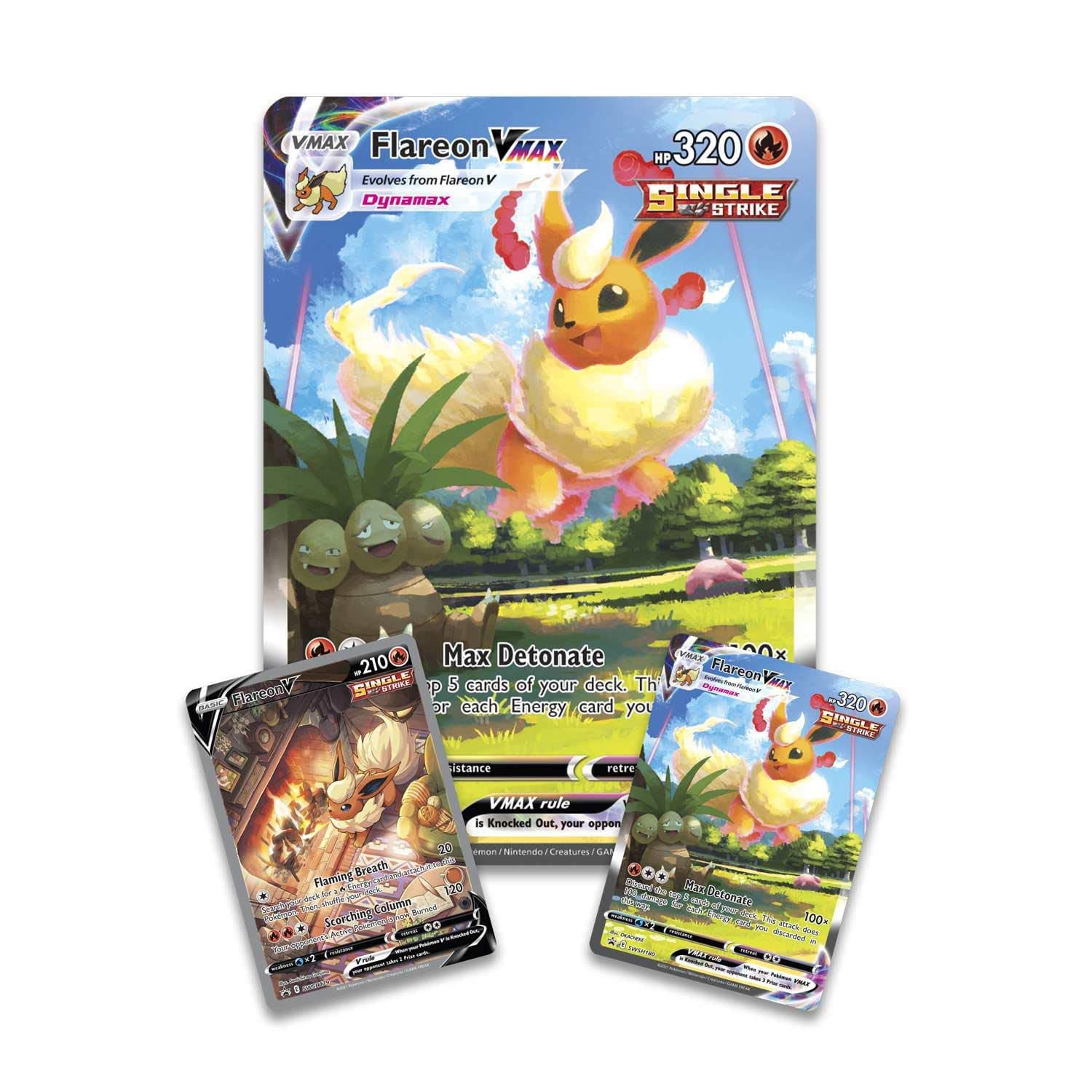 Pokemon Cards: Flareon VMAX Premium Collection Box - 3