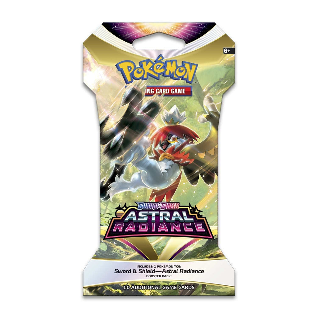 Pokemon Sword and Shield Astral Radiance Boosters - 8 Sleeved Packs! - 5