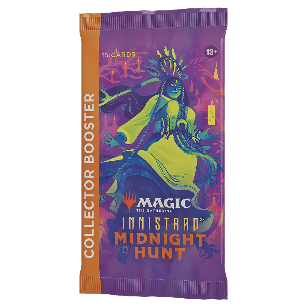 Magic: The Gathering Innistrad: Midnight Hunt Collector Booster | 15 Magic Cards - 6