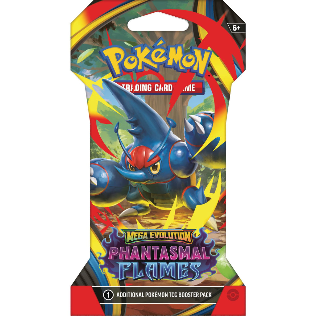 Pokemon TCG: Mega Evolution Phantasmal Flames Sleeved Booster Pack - 10 Cards - 3