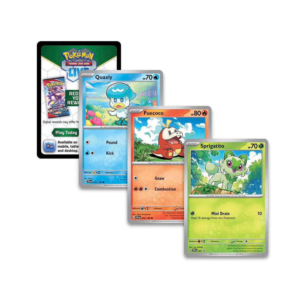 Pokemon TCG: Paldea Pin Collection - Sprigatito - 5
