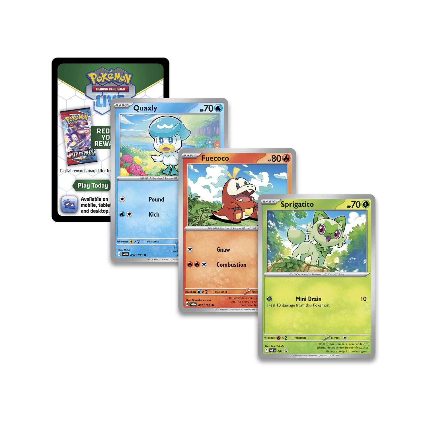 Pokemon TCG: Paldea Pin Collection - Sprigatito - 5