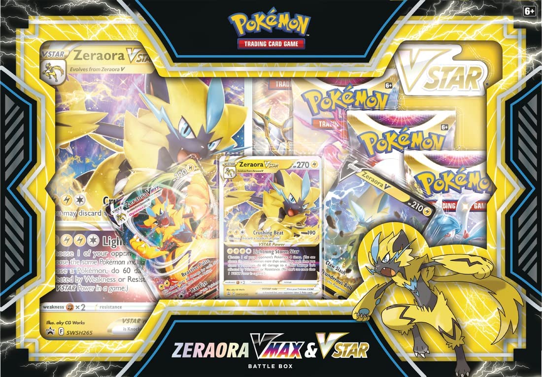 Pokemon TCG: Zeraora VMAX VSTAR Battle Box - 4