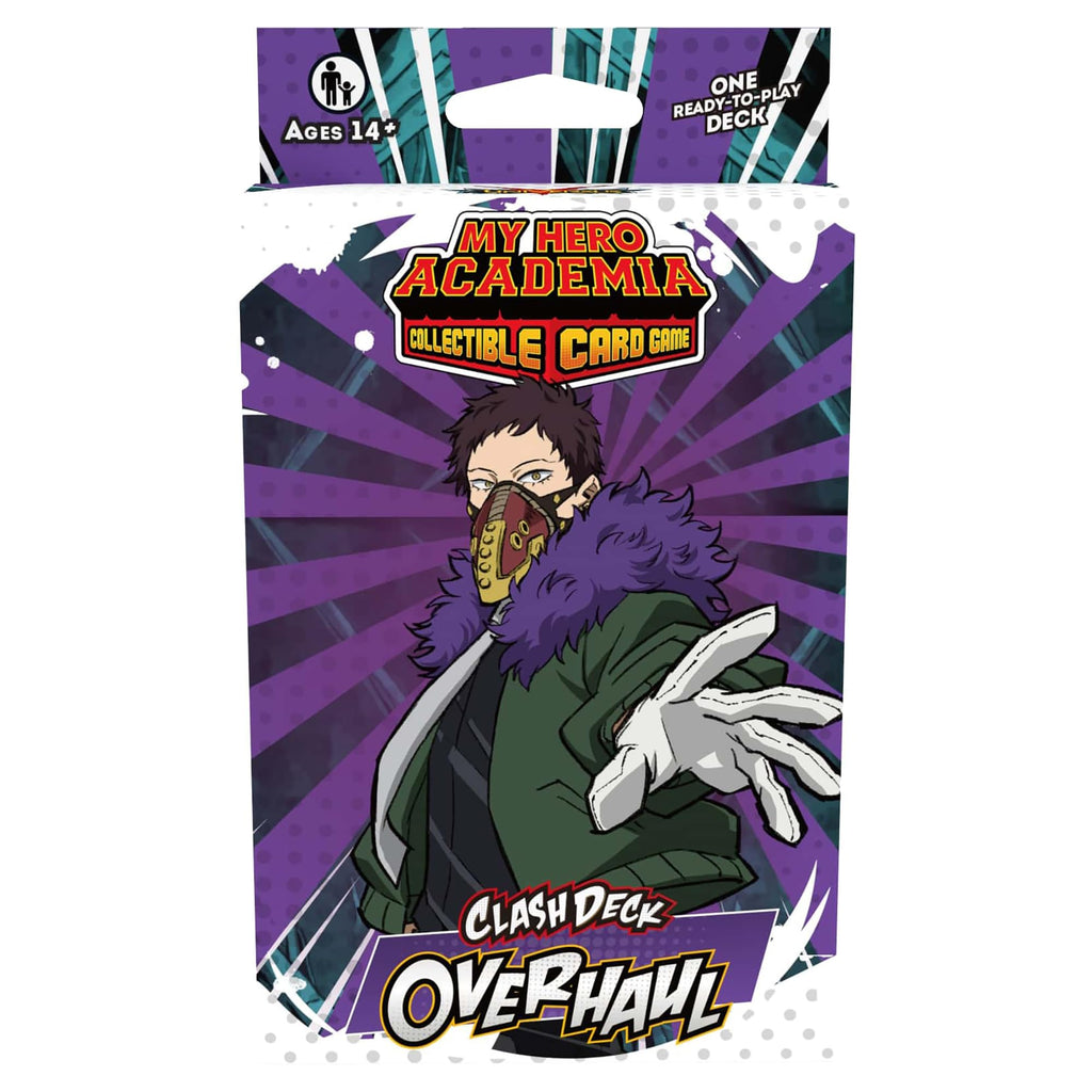 My Hero Academia Collectible Card Game Series 5: Clash Deck Overhaul - Ready to Play Out of The Box, 51 Card Deck & Playmat, MHA - 3