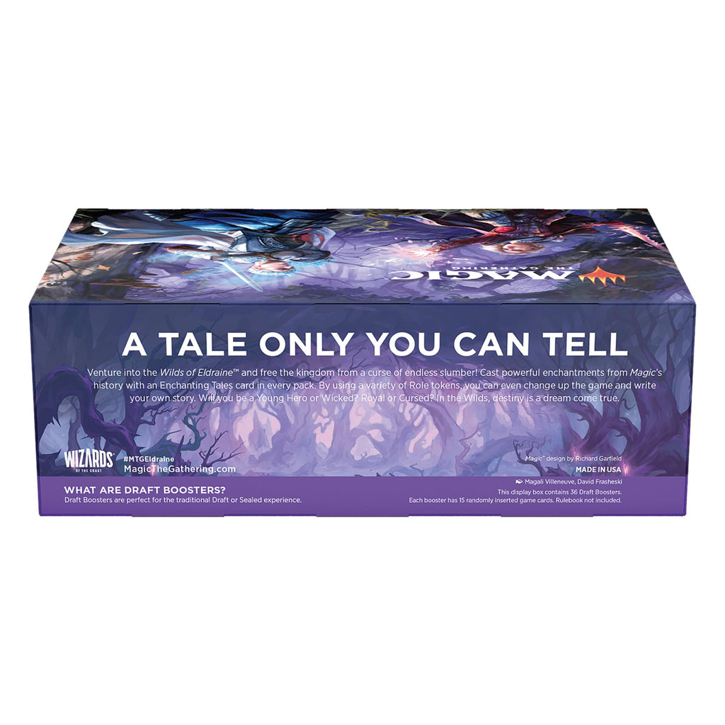 Magic: The Gathering Wilds of Eldraine Draft Booster Box - 36 Packs (540 Magic Cards) - 4