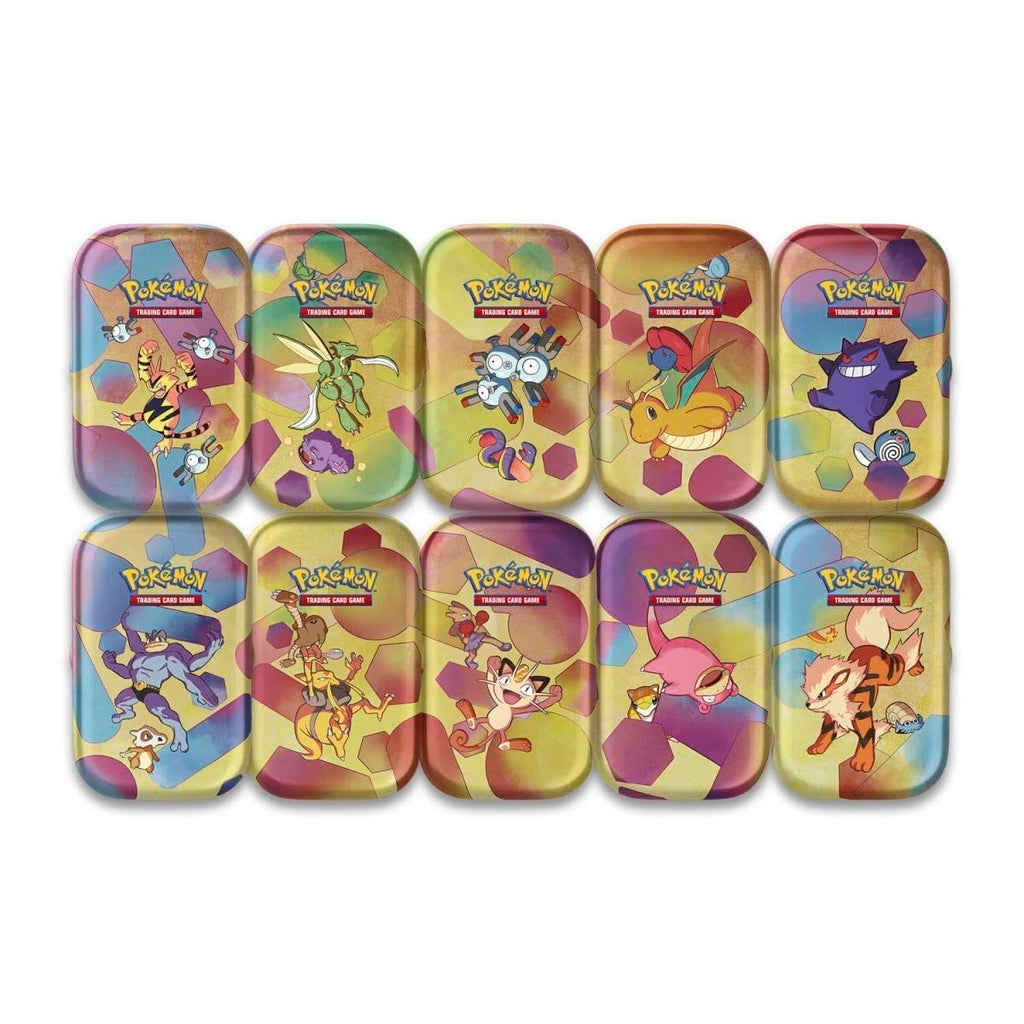 Pokémon TCG: Scarlet & Violet—151 Mini Tin – Kadabra and Hitmonlee (2 Booster Packs, 1 Coin & 1 Art Card) - 2