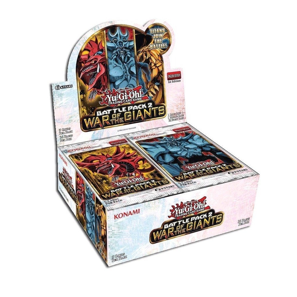 36 x Yu-Gi-Oh - Battle Pack 2 War Of The Giants Boosters - 34108