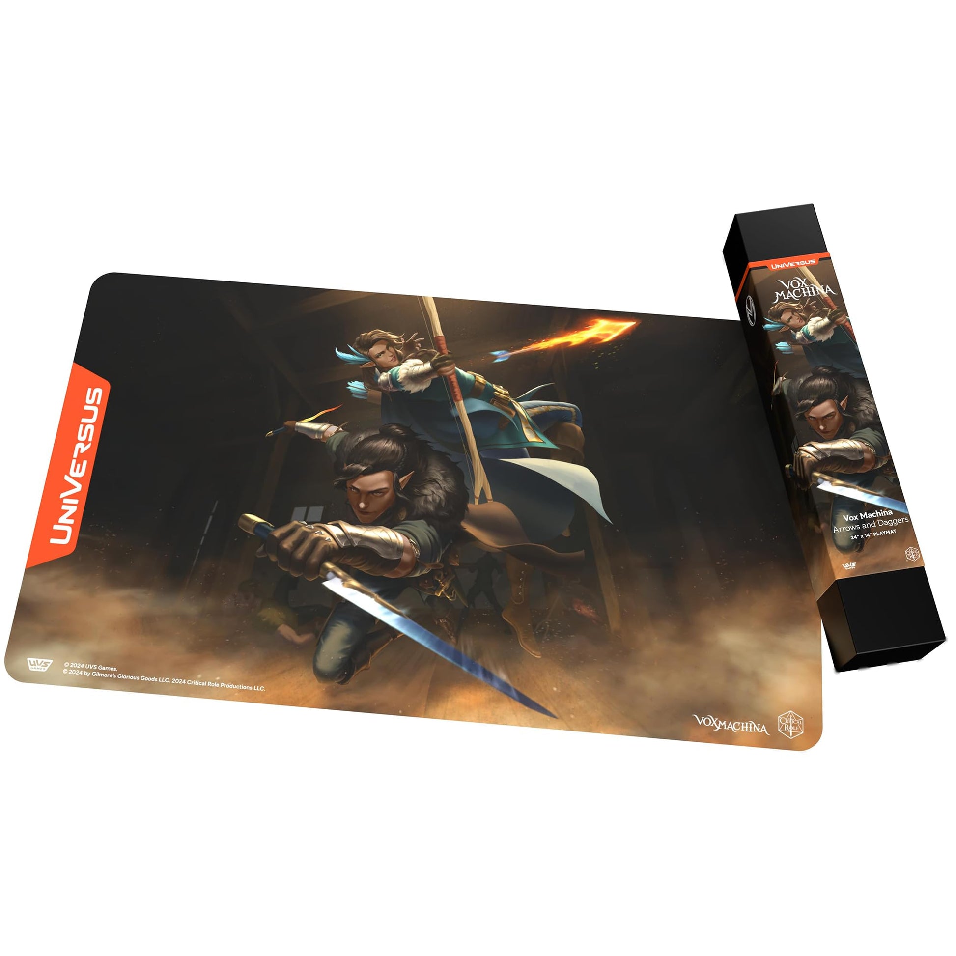 UVS Games UniVersus Critical Role - Arrows and Daggers Playmat - 5