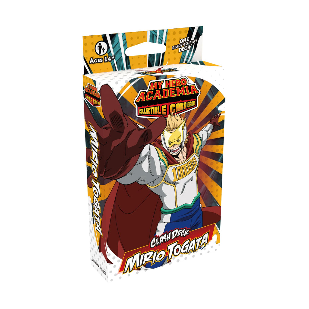 Starter Set My Hero Academia Collectible Card Game Series 5: Clash Deck Mirio Togata - Ready to Play Out of The Box, 51 Card Deck & Playmat, MHA - 6