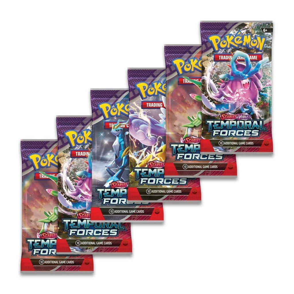 Pokemon TCG: Scarlet and Violet: Temporal Forces: Booster Bundle - 3