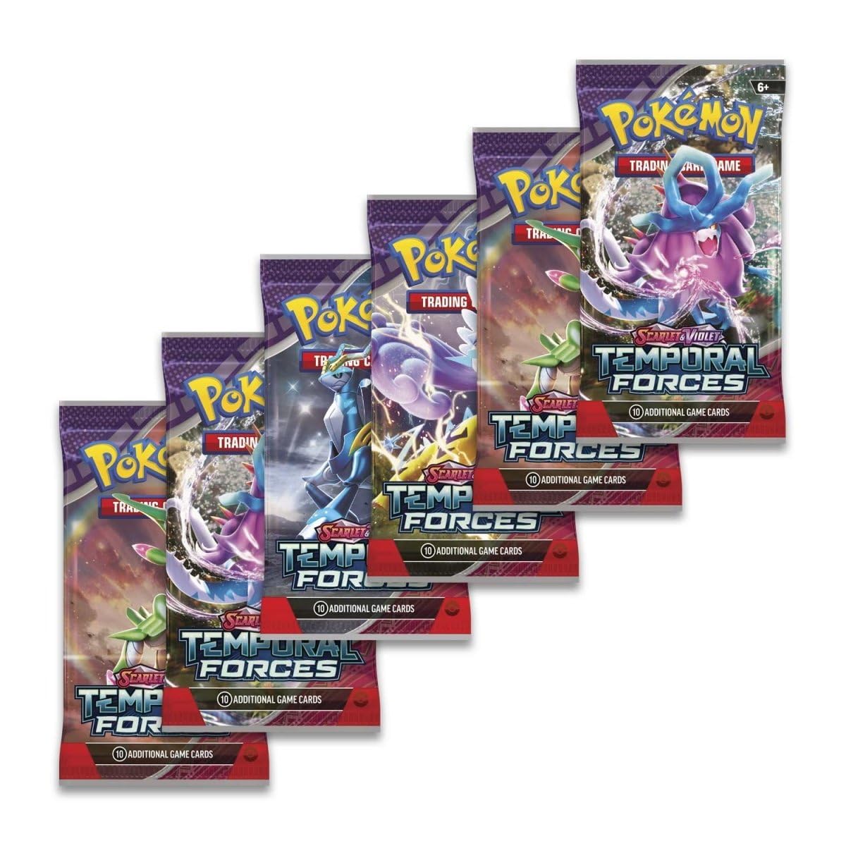 Pokemon TCG: Scarlet and Violet: Temporal Forces: Booster Bundle - 3