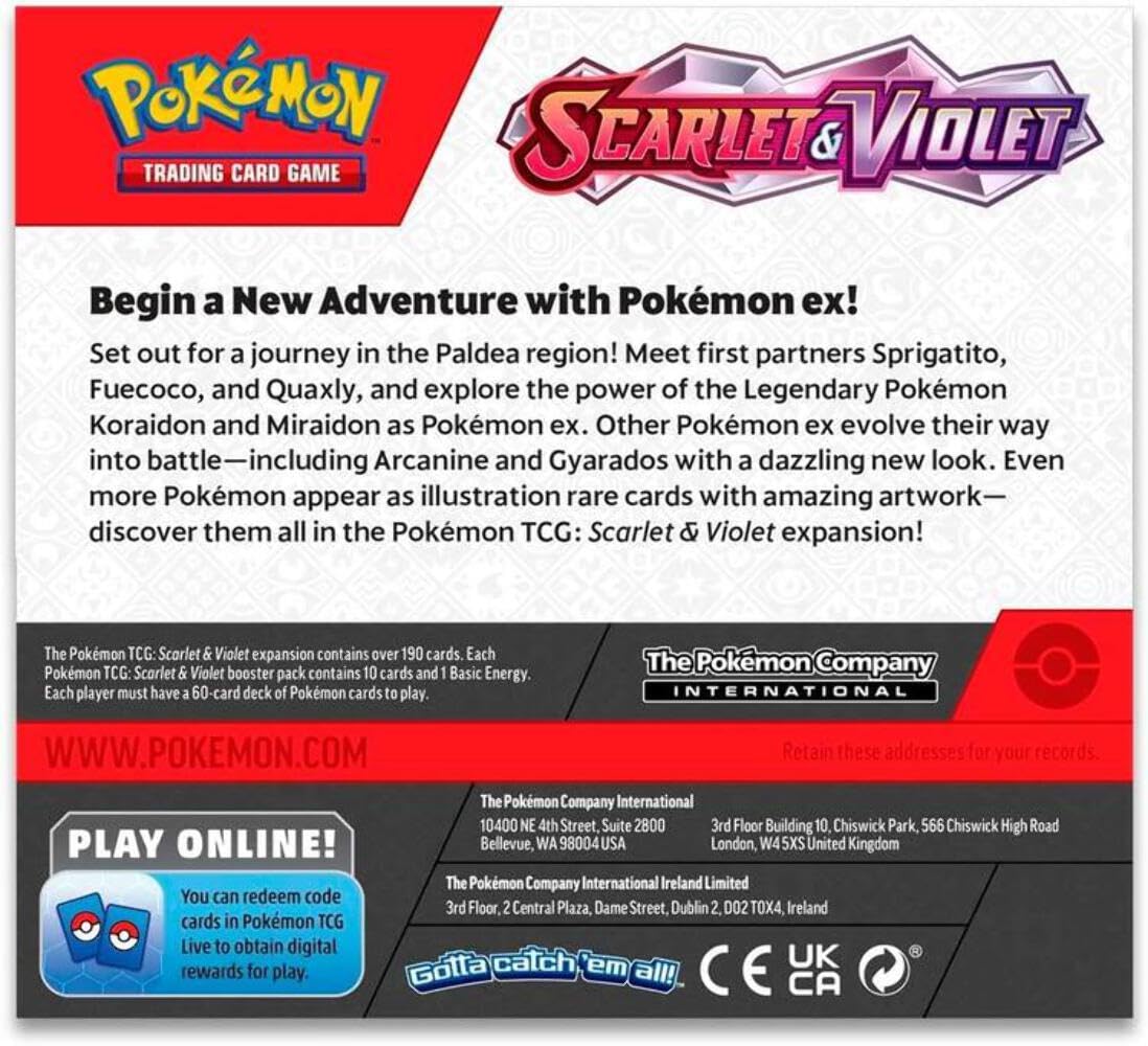 Pokemon Scarlet & Violet Sleeved Booster Pack - 2