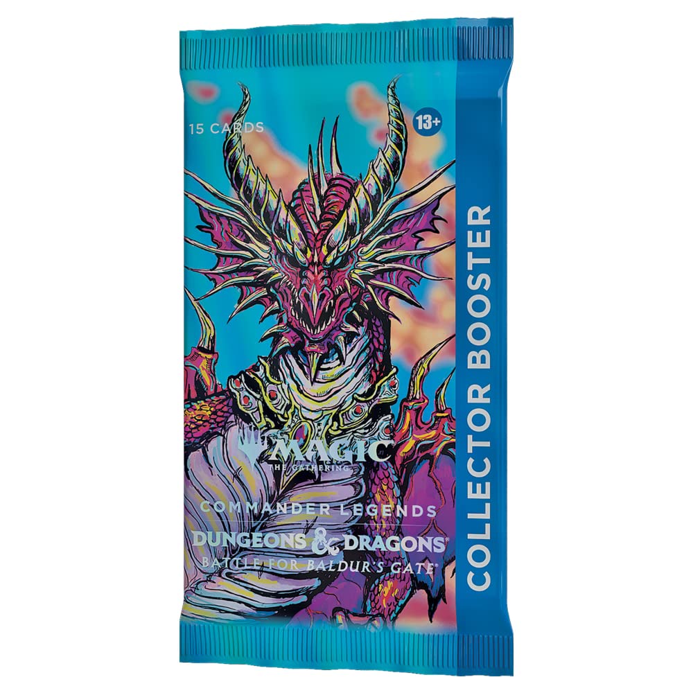 Magic: The Gathering Commander Legends: Battle for Baldur’s Gate Collector Booster | 15 Magic Cards - 7