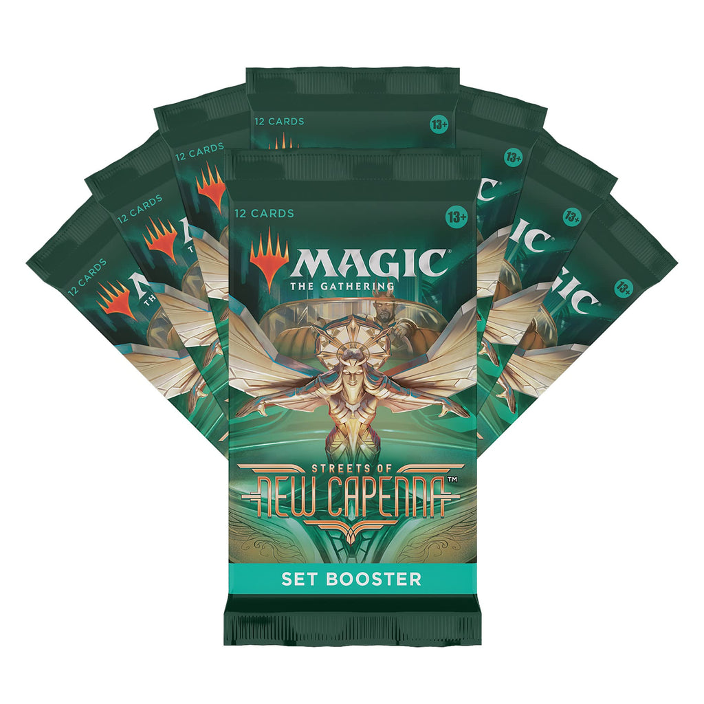 Magic: The Gathering Streets of New Capenna Bundle | 8 Set Boosters + Accessories - 7