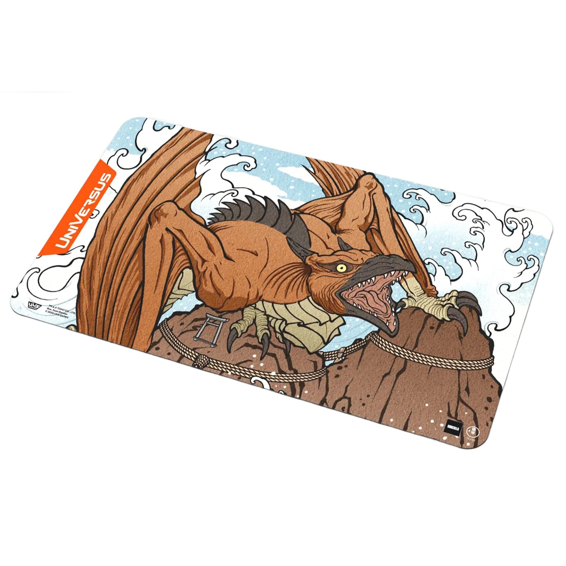UniVersus Godzilla Challenger Series - Rodan Playmat - 24 x 14 Neoprene Mat, Tabletop Card Game Accessory, UVS Games, Officially Licensed - 5