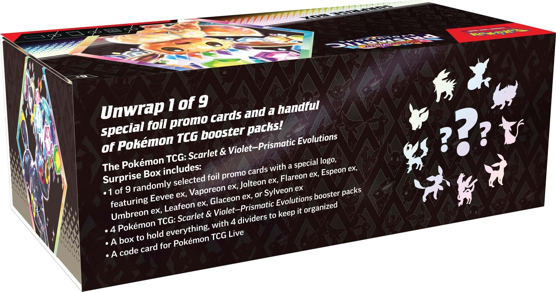 Pokemon TCG Scarlet & Violet 8.5 Prismatic Evolutions Surprise Box - 6