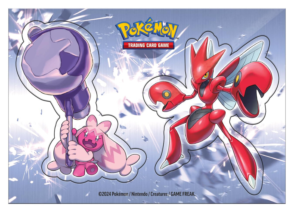 Pokémon TCG: Metal Stacking Tin (3 Booster Packs & 2 Sticker Sheets) - 3