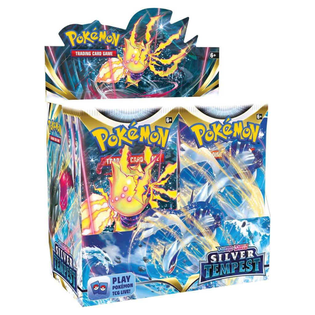 Silver Tempest Booster Box POKEMON TCG - Trading Card Games