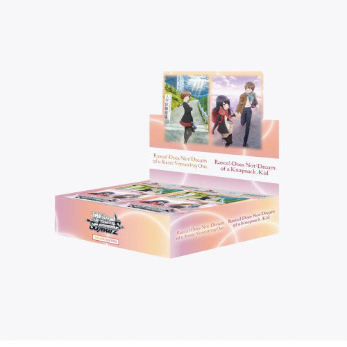 Weiss Schwarz Rascal Does Not Dream Series Booster Box - Trading Card Games