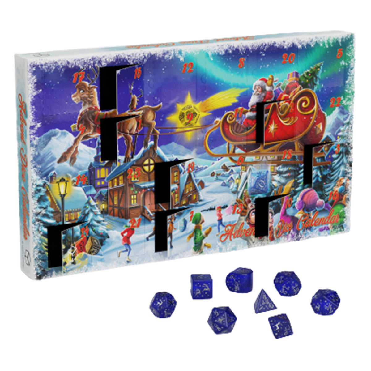 Q Workshop Advent Dice Calendar #04 - Dice & Accessories