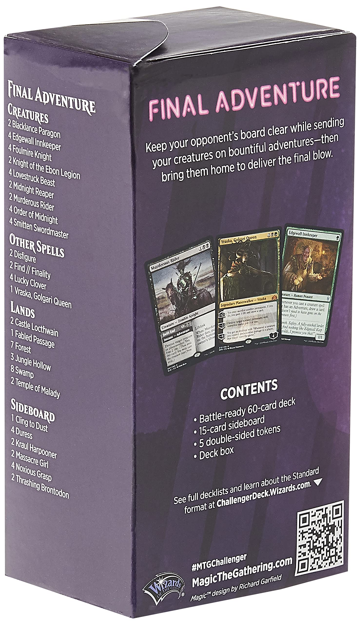 Final Adventure Deck | Magic: The Gathering Challenger Deck 2020 | Tournament-Ready | 75 Cards + Tokens - 8