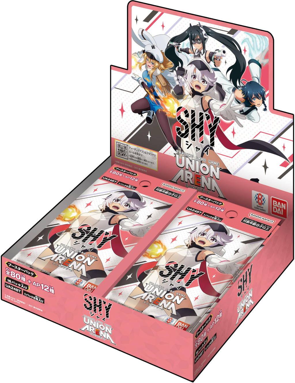 BANDAI Union Arena Booster Pack Shy [UA24BT] (Box) 16 Pack