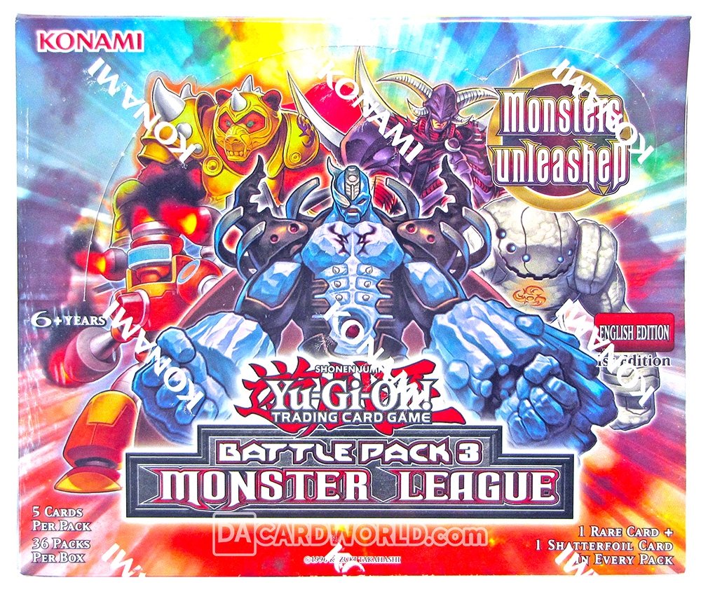 Yugioh Battle Pack 3: Monster League Booster Box
