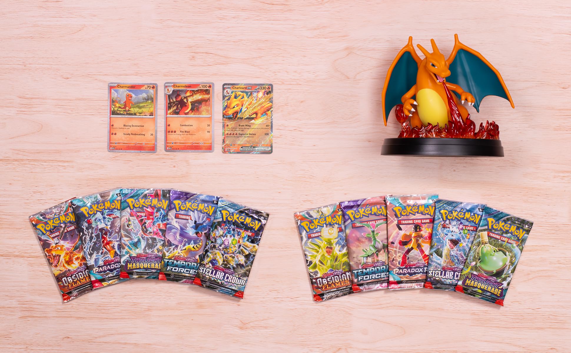 Pokémon TCG: Charizard ex Super-Premium Collection (3 Foil Promo Cards, 1 Card-Display Figure & 10 Booster Packs) - 7