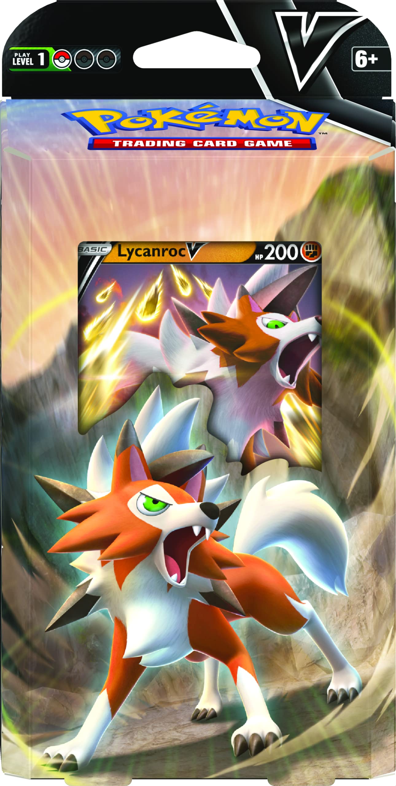 The Pokémon Company Int. Inc. | Pokemon TCG: Lycanroc V Battle Deck | Card Game | Ages 6+ | 2 Players | 10 Minutes Playing Time - 5