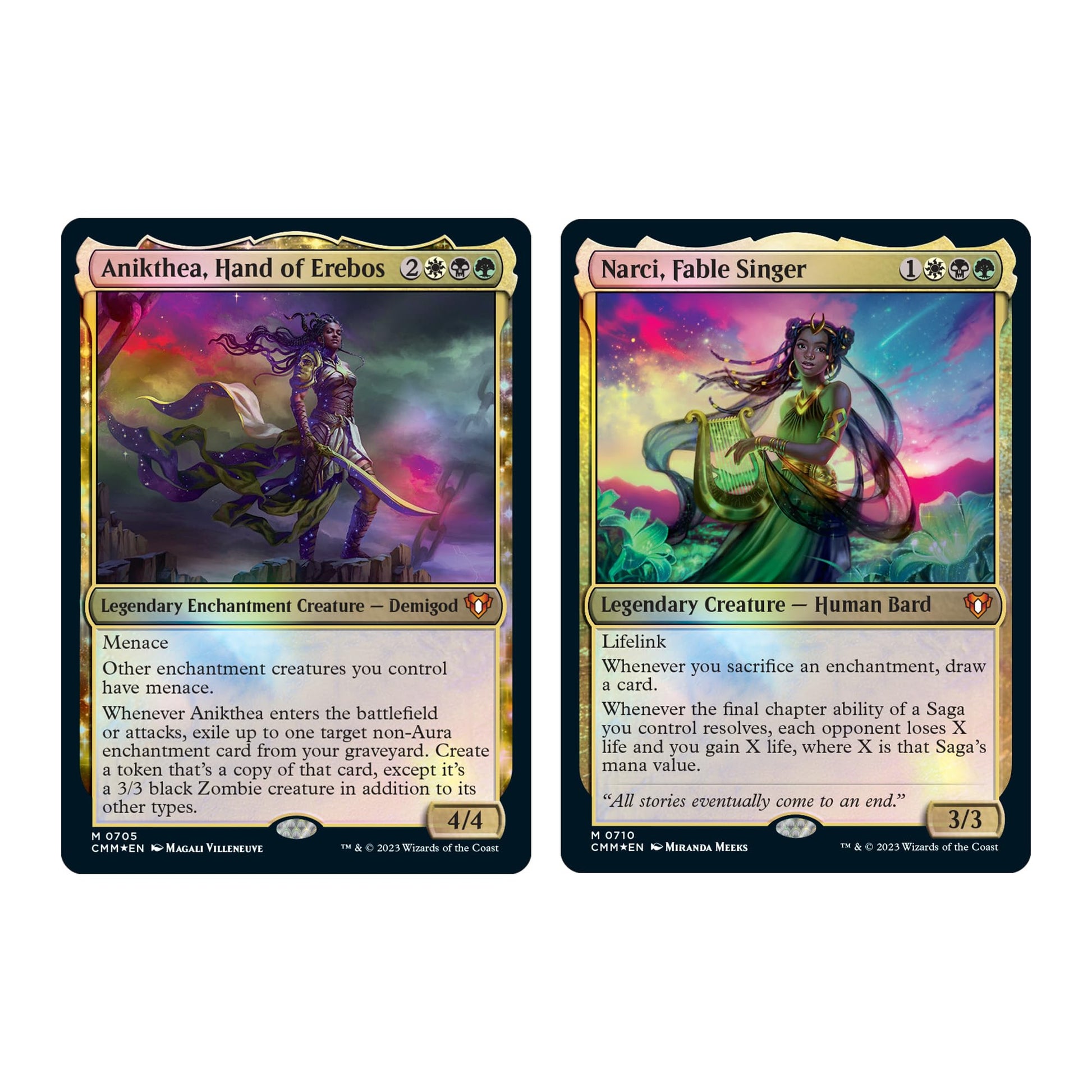 Magic The Gathering Commander Masters Commander Deck - Enduring Enchantments (100-Card Deck, 2-Card Collector Booster Sample Pack + Accessories) - 4