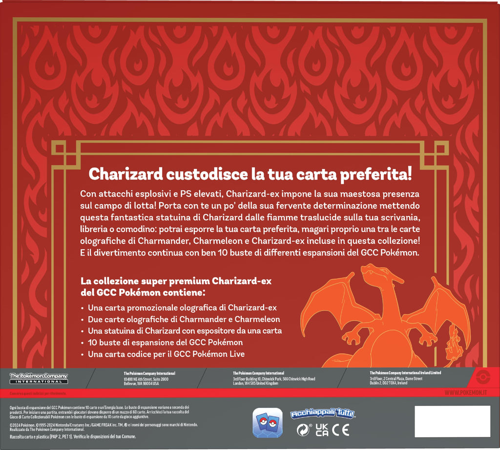 Pokémon TCG: Charizard-ex Super Premium Collection (Three Holographic Promo Cards, One Card Display Figure and 10 Expansion Envelopes) - 4