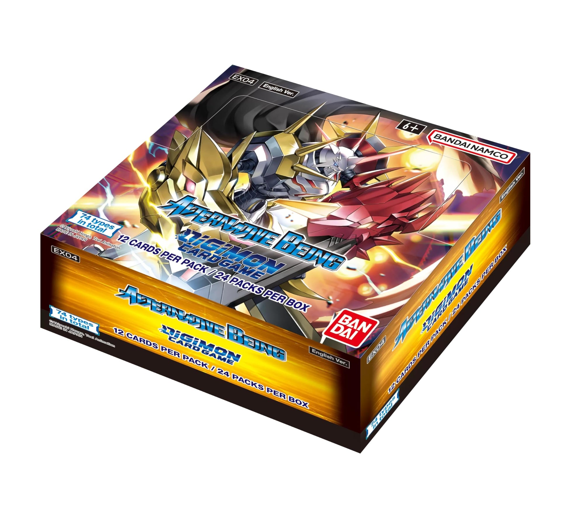 Bandai | Digimon Card Game: Alternative Being - Booster Display (EX04) | Trading Card Game | Ages 6+ | 2 Players | 20-30 Minutes Playing Time - 3
