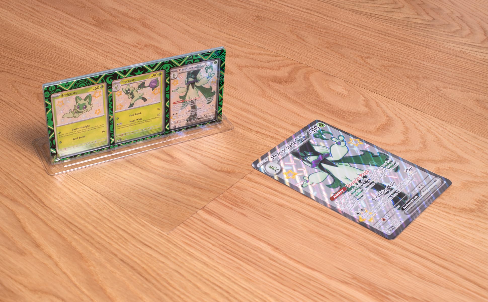 Pokemon TCG: Scarlet and Violet: PALDEAN Fates: Pokemon EX Premium Collection - Shiny Sprigatito - 3