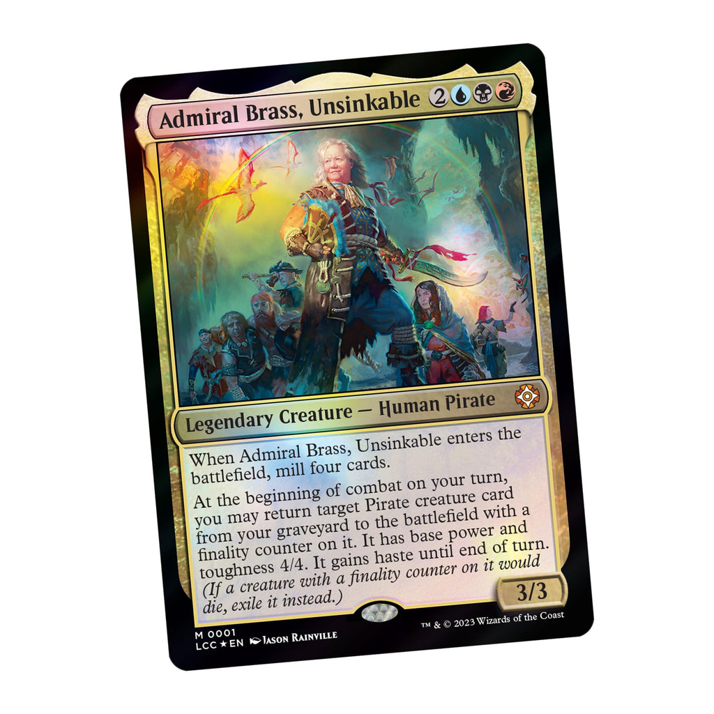 Magic: The Gathering The Lost Caverns of Ixalan Commander Deck - Ahoy Mateys (100-Card Deck, 2-Card Collector Booster Sample Pack + Accessories) - 5