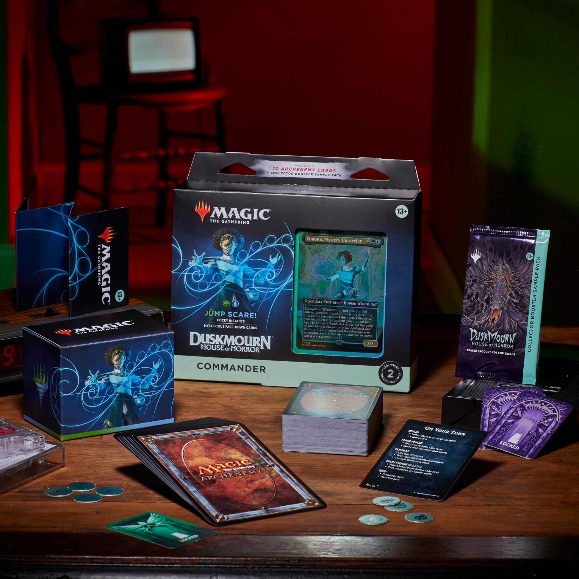 Magic: The Gathering Duskmourn: House of Horror Commander Deck - Jump Scare! - 6
